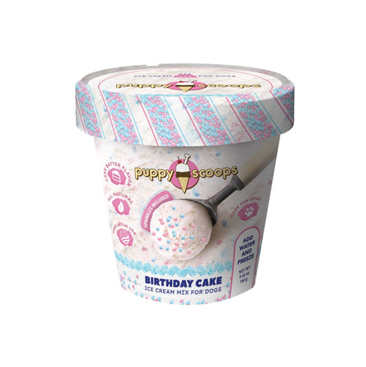 Puppy Scoops Ice Cream Mix Birthday Cake 4.65oz