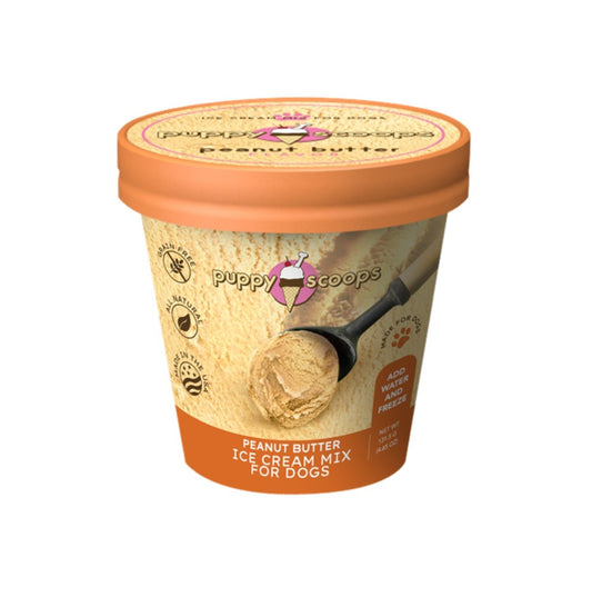Puppy Scoops Ice Cream Mix PB 4.65oz