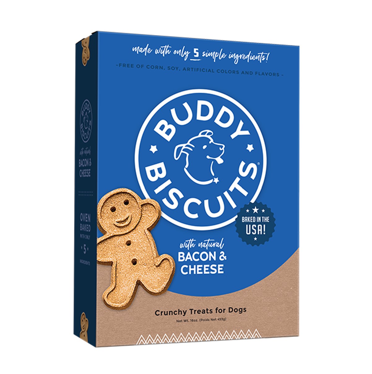 Buddy Biscuits Bacon 16oz