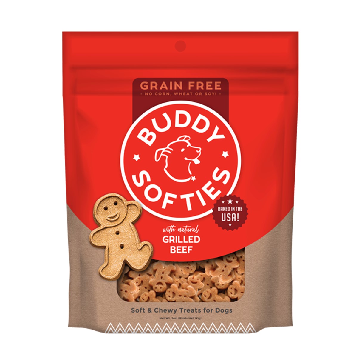 Buddy Softies Beef Grain Free 5oz