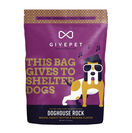 GivePet Doghouse Rock 11oz