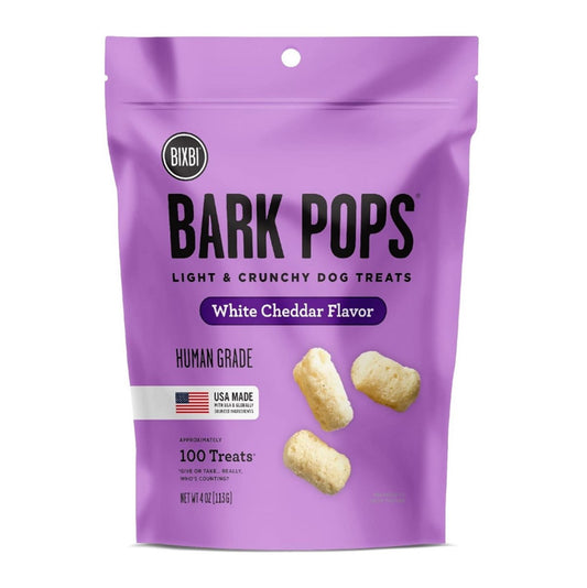 Bixbi Bark Pops White Cheddar 4oz