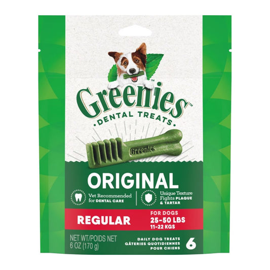 Greenies Regular 25-50 lbs 6oz