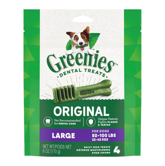 Greenies Large 50-100 lbs 6oz