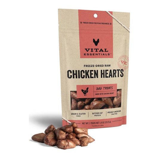 Vital Essentials Chicken Hearts 1.9oz