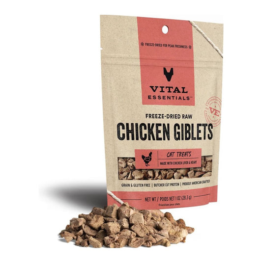 Vital Essentials Cat Chicken Giblet FD 1oz