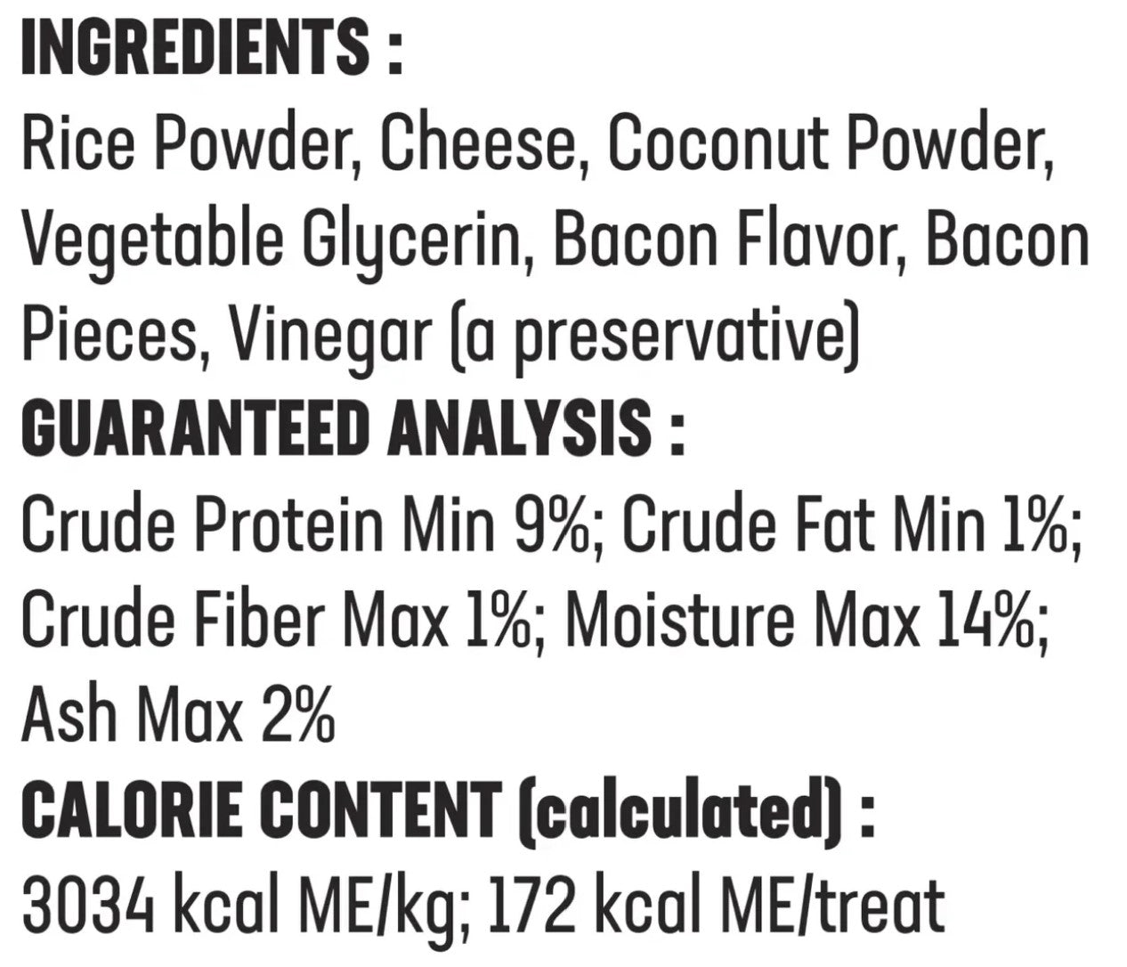 Himalayan Happy Teeth Bacon 4oz