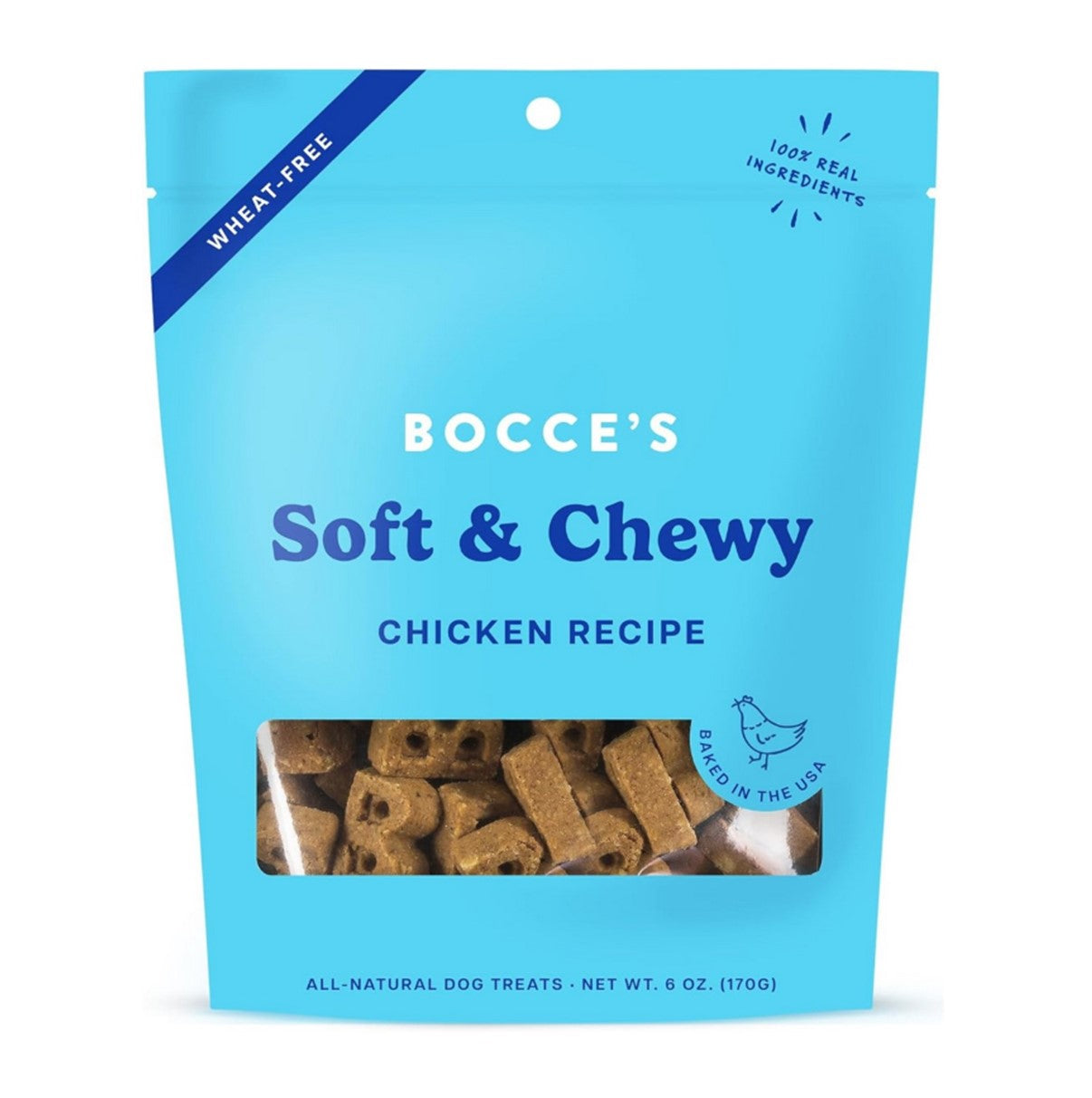 Bocce's Soft & Chewy Chicken 6oz