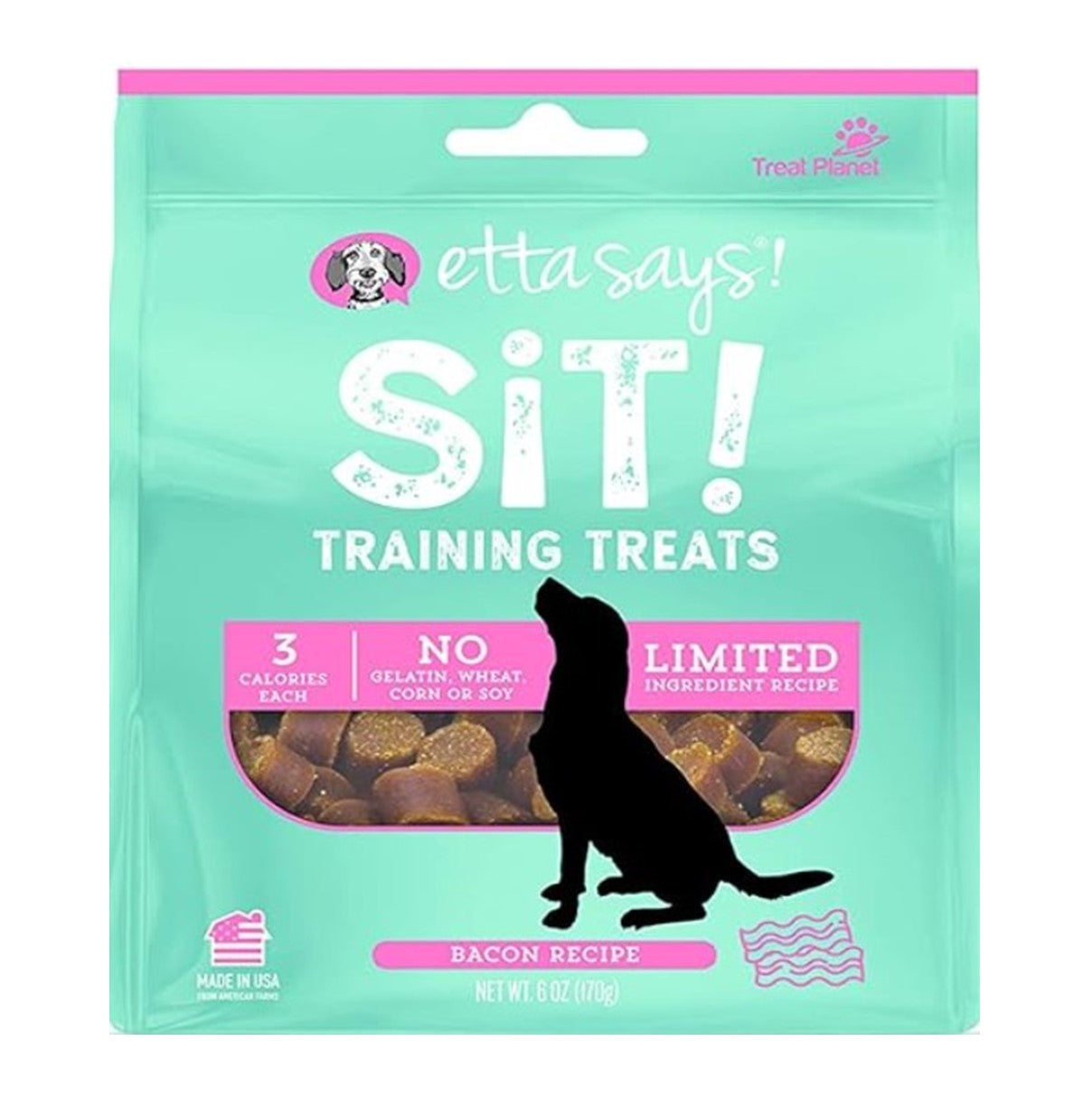 Etta Says Sit Training Pork/Bacon 6oz