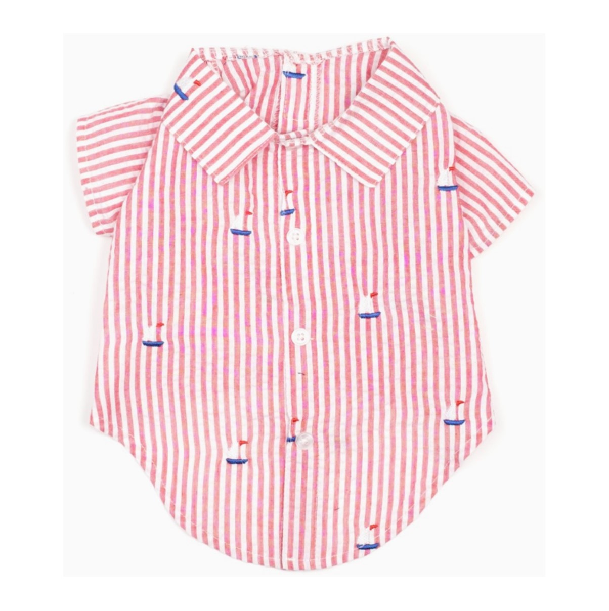 Worthy Dog Sailboat Stripe Shirt -Disc