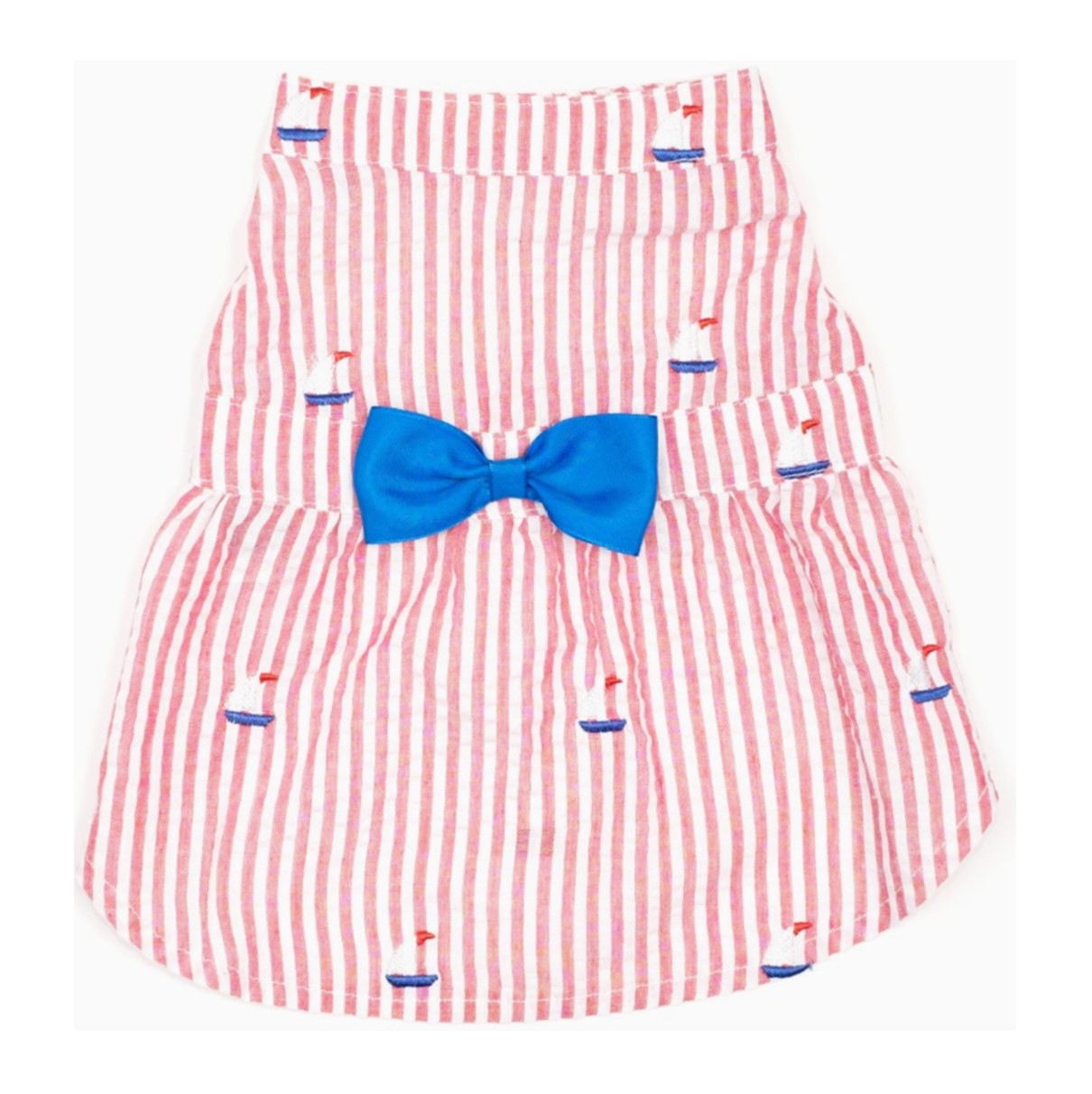 Worthy Dog Sailboat Stripe Dress -Disc.