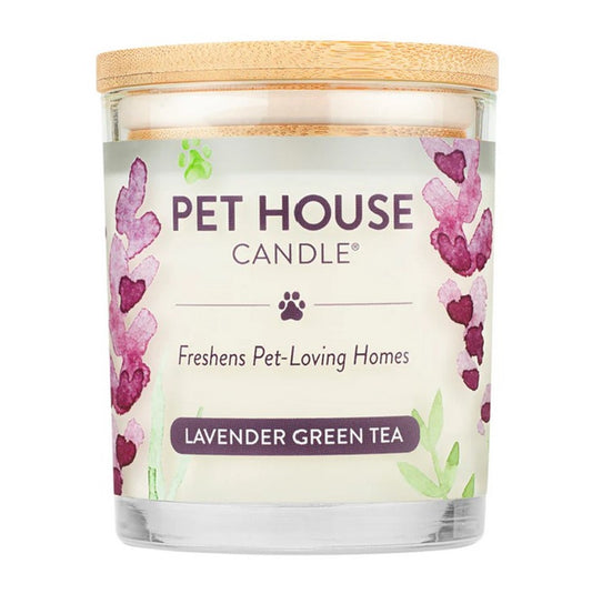 Pet House Candle Lavender Green Tea L