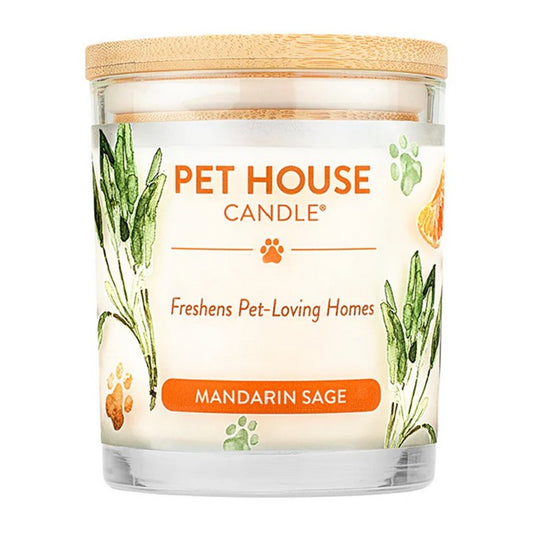 Pet House Candle Mandarin Sage L