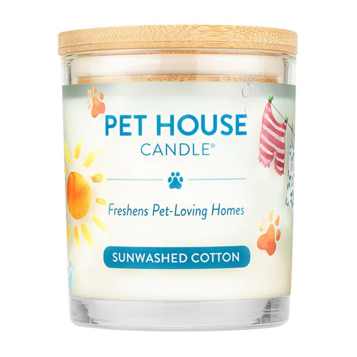 Pet House Candle Sunwashed Cotton L