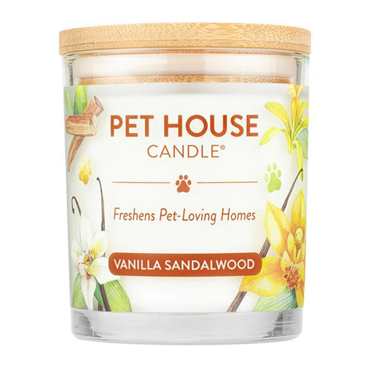 Pet House Candle Vanilla Sandalwood L