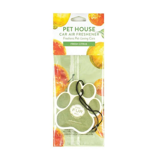 Pet House Car Freshener Fresh Citrus