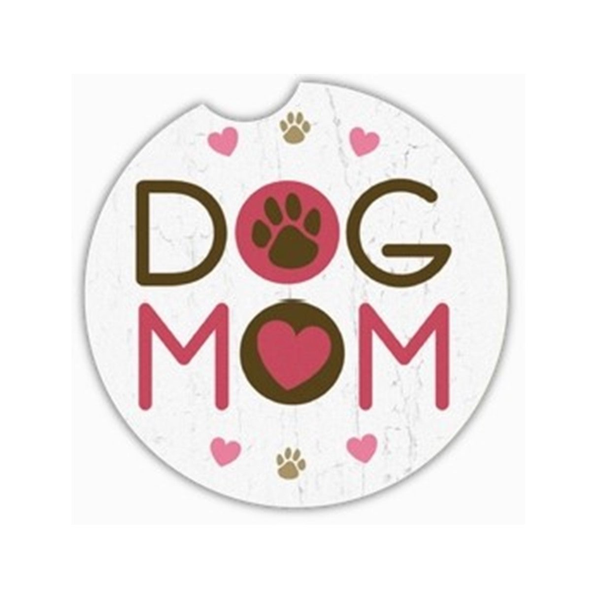 Dog Mom Car Coaster