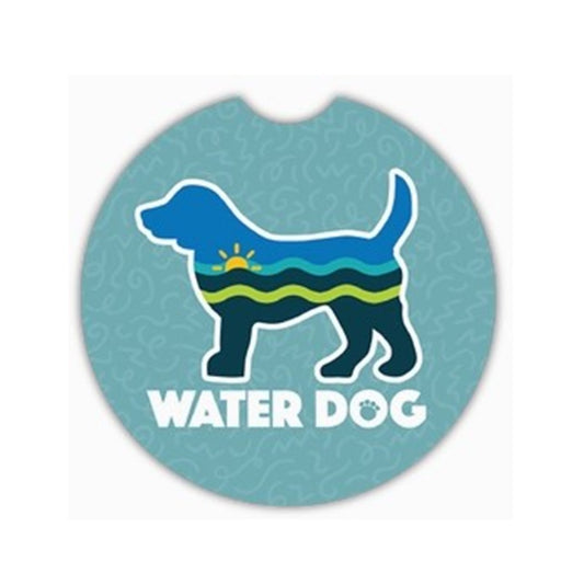 Water Dog Car Coaster