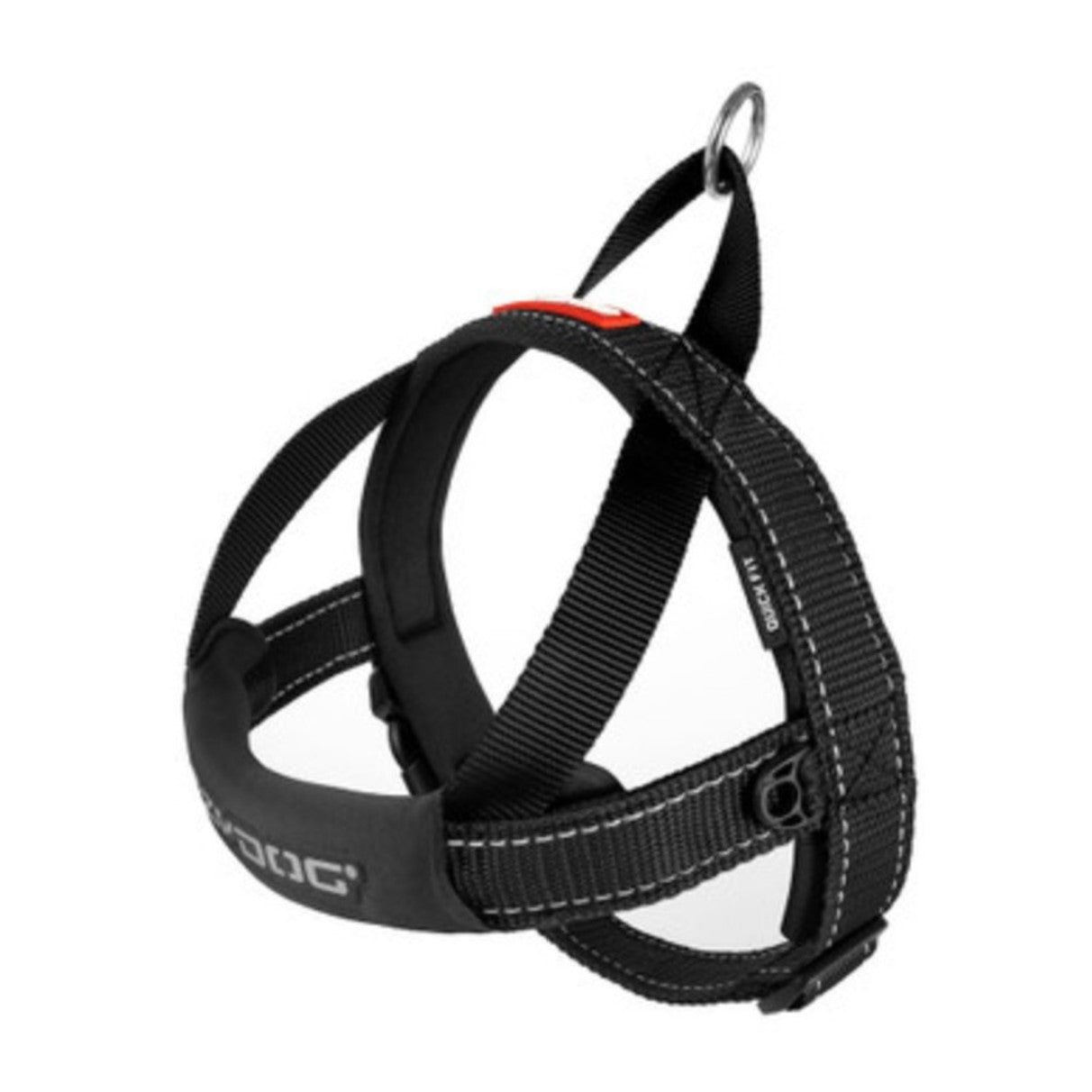 EzyDog Quick Fit Harness Black