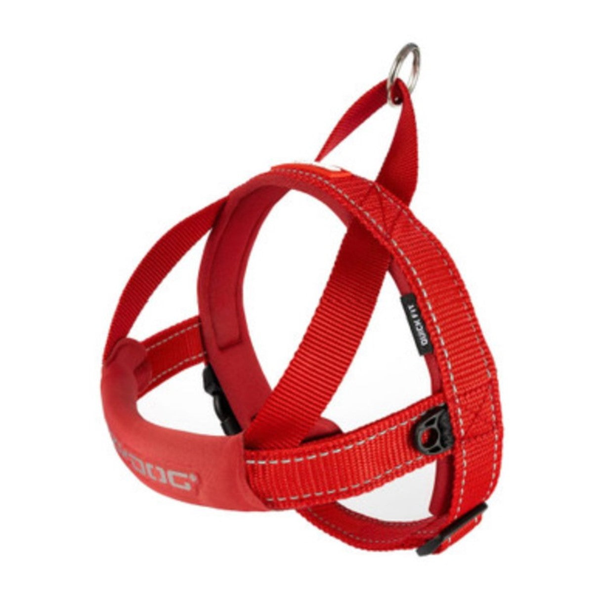 EzyDog Quick Fit Harness Red