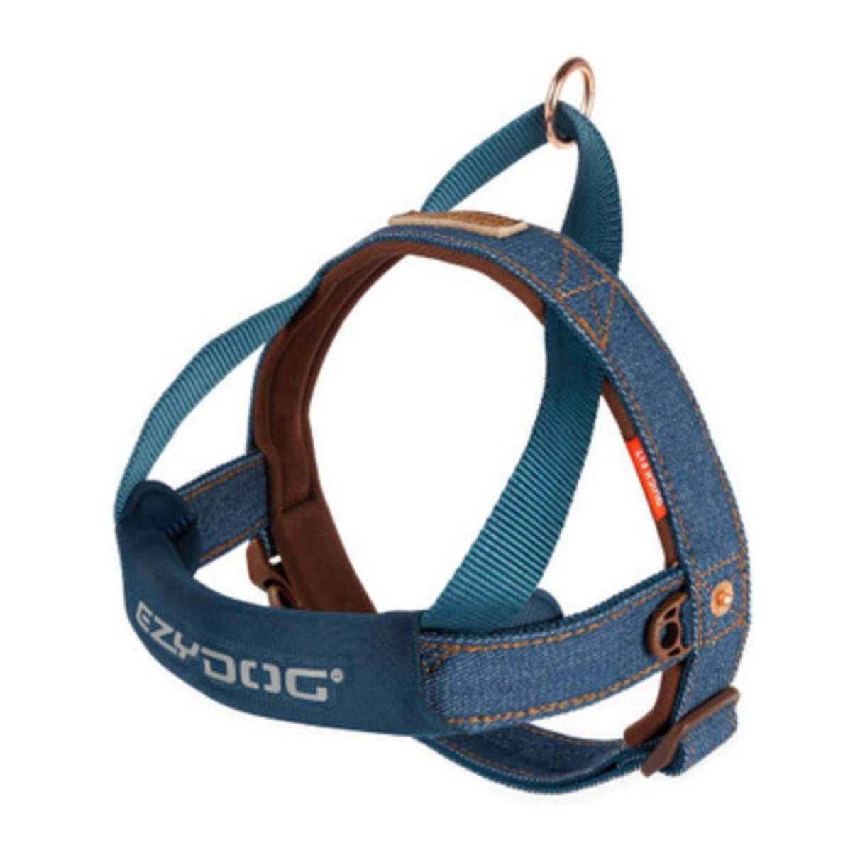 EzyDog Quick Fit Harness Denim