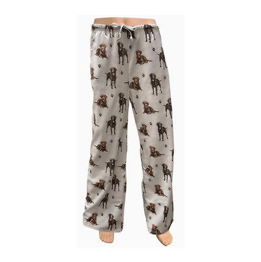 Chocolate Labrador Pajama Pants
