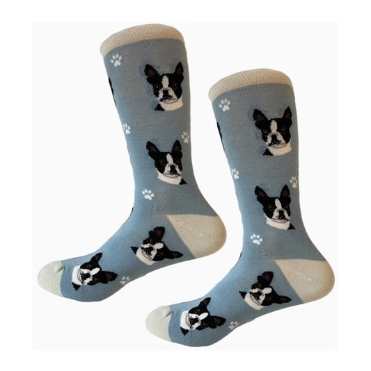 E&S Boston Terrier Socks