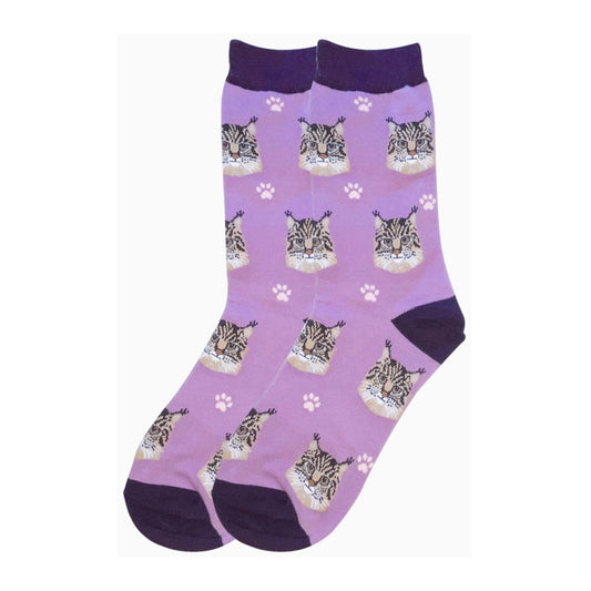 E&S Maine Coon Cat Socks