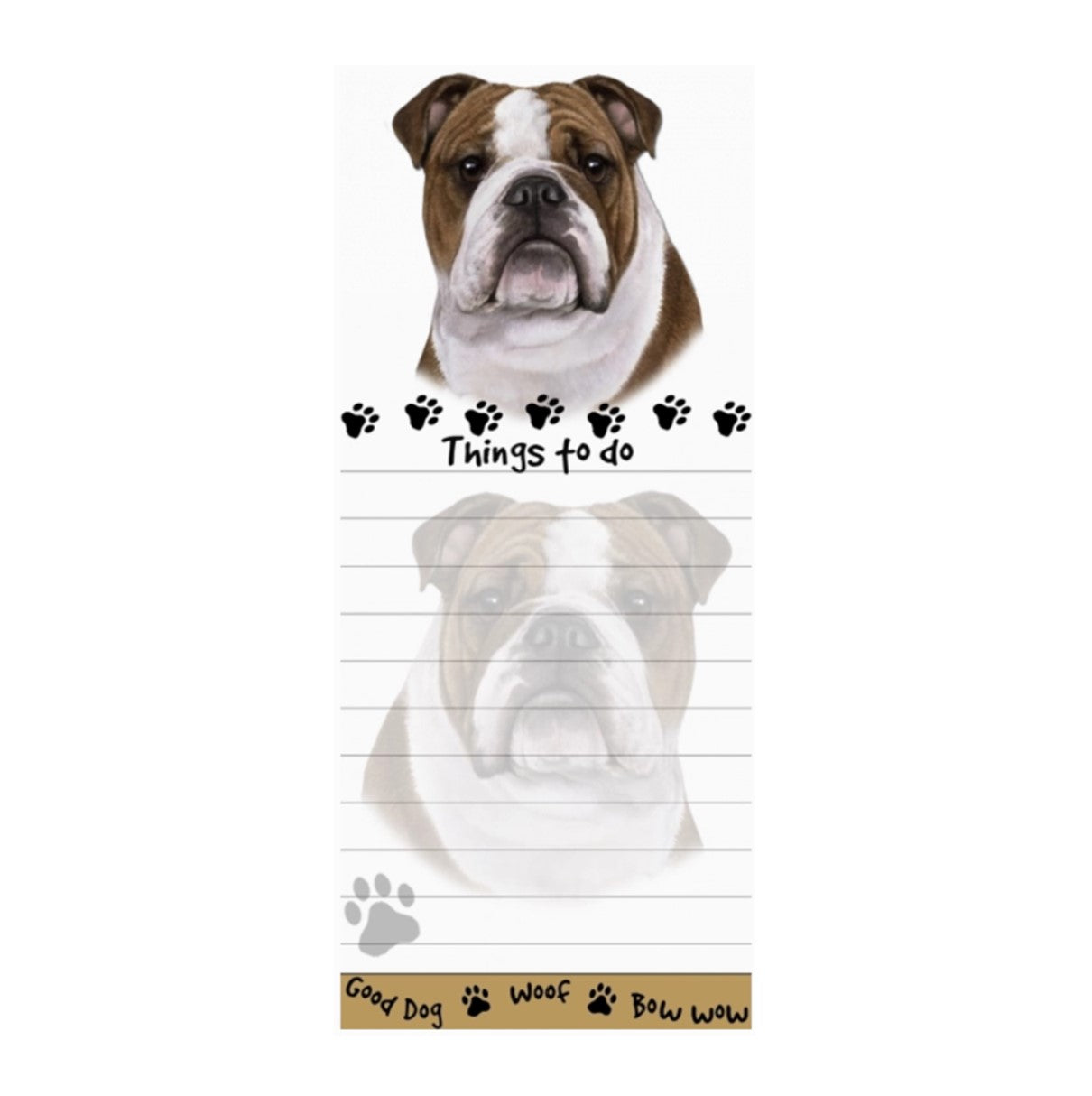 Bulldog Magnetic Notepad