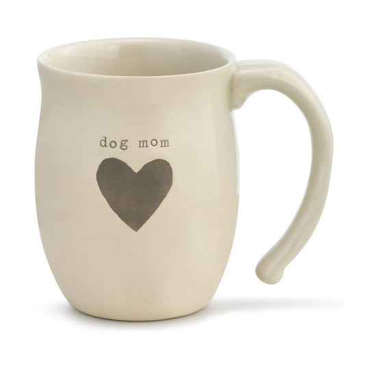 Dog Mom Heart Mug - Demdaco