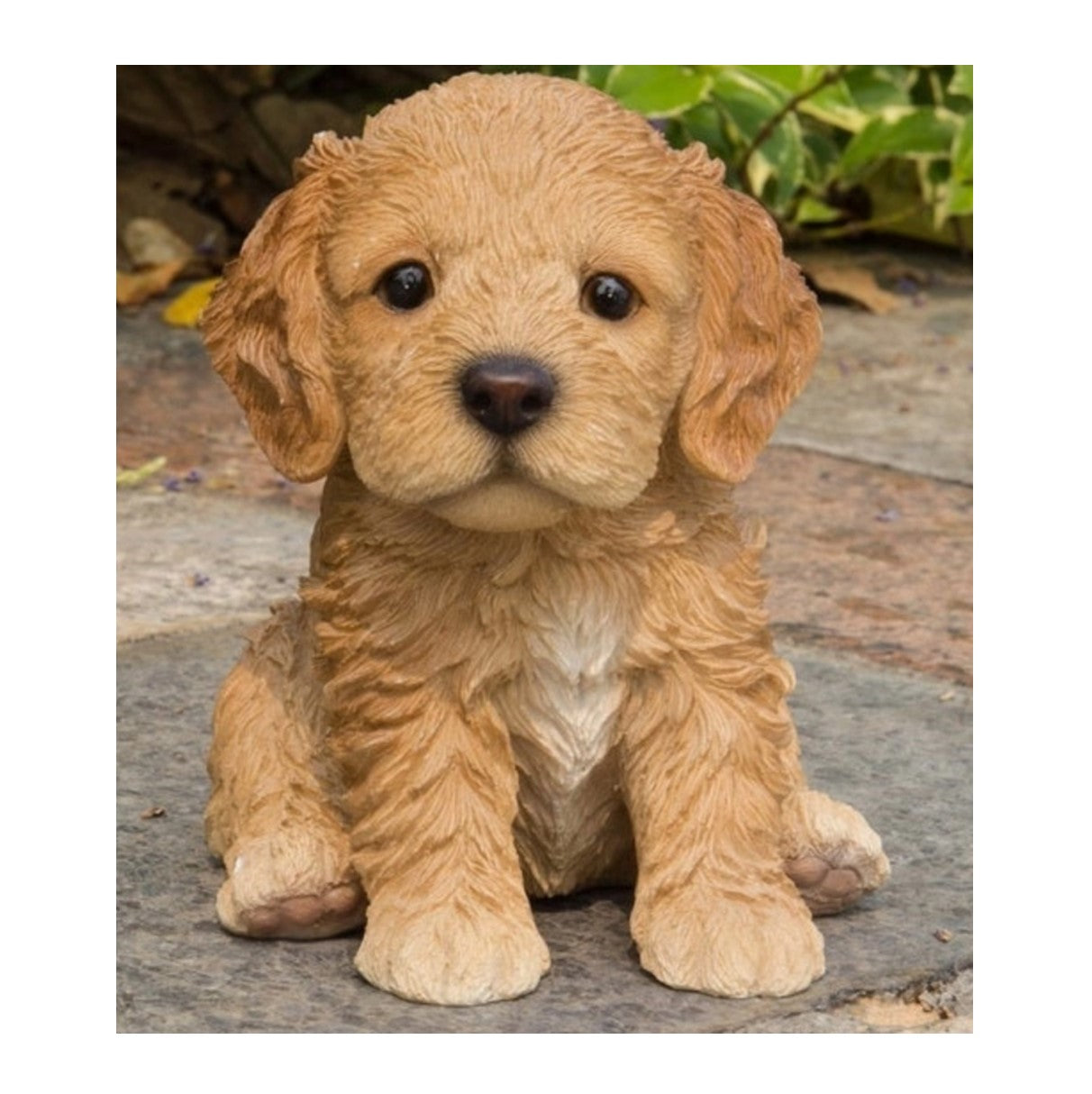 Cockapoo Puppy Figurine