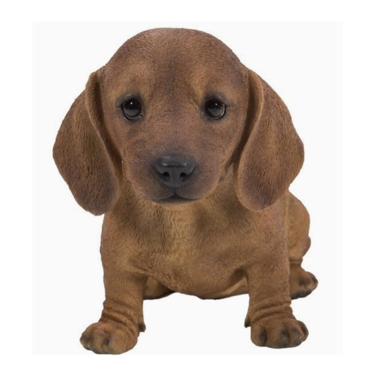 Sitting Dachshund Puppy Figurine