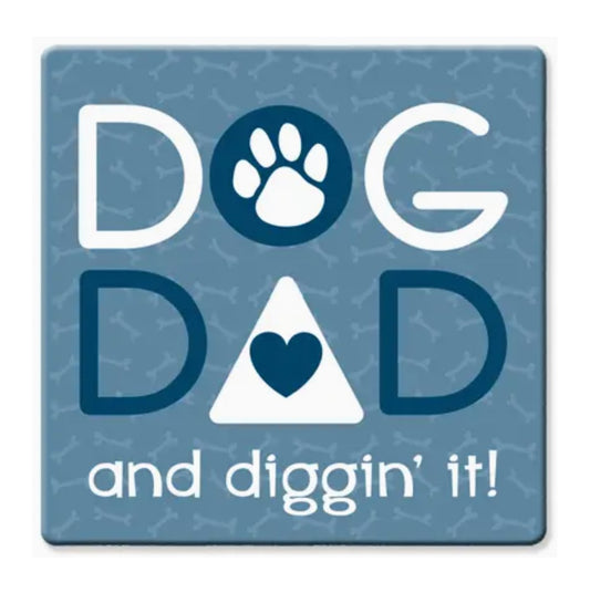 Dog Speak "Dog Dad" Coaster