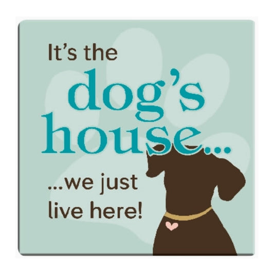 Dog Speak "Dog's House" Coaster
