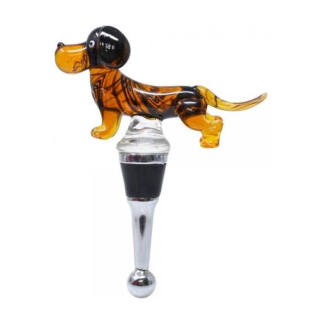 Weiner Dog Bottle Stopper