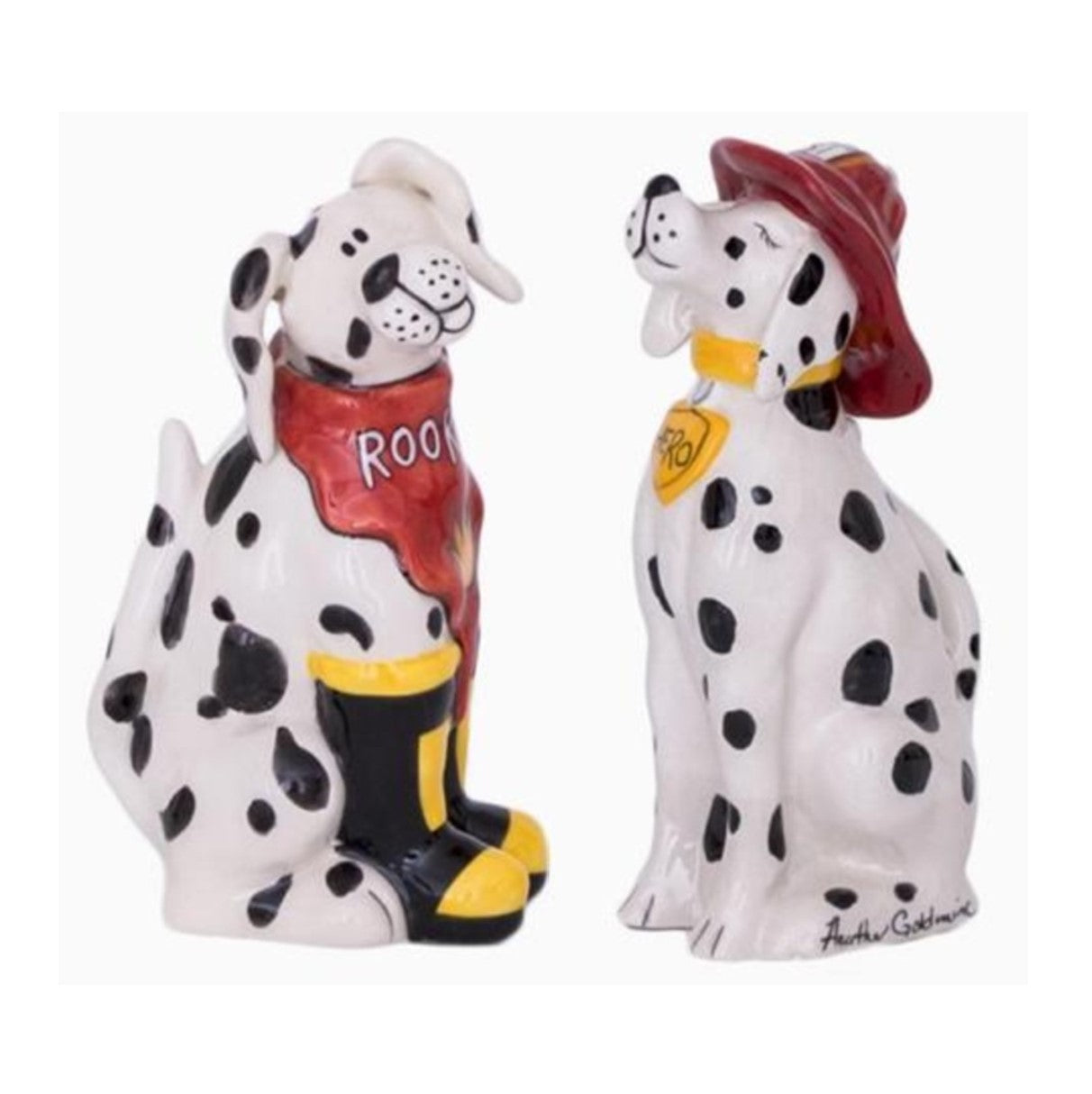 Dalmatian Fireman Salt & Pepper Shaker