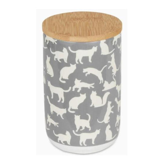 Cats Meow Gray Jar