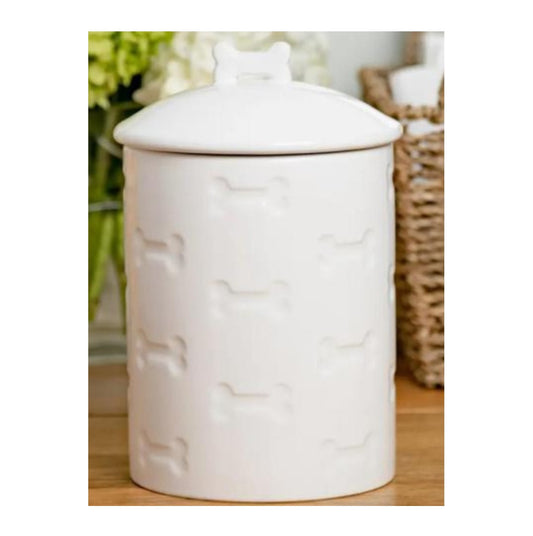 Manor White Treat Jar