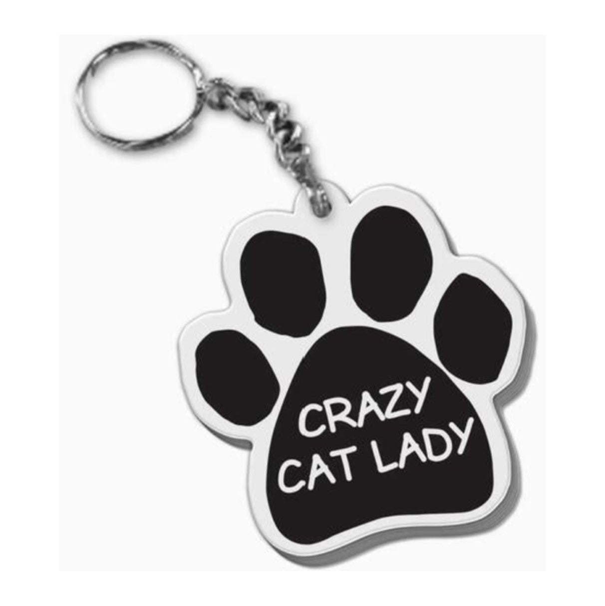 "Crazy Cat Lady" Keychain