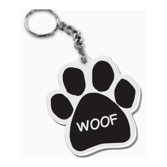 "Woof" Keychain