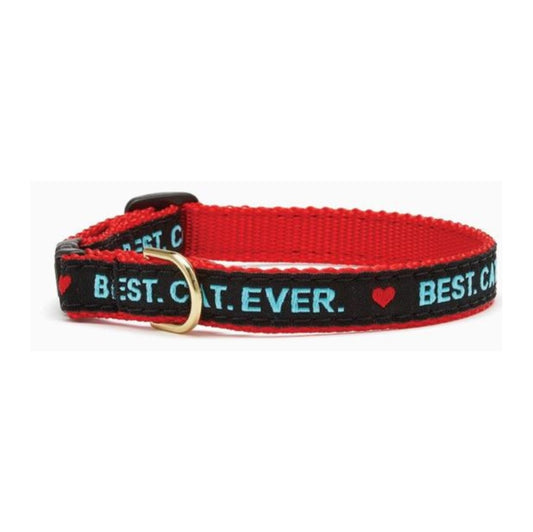 Up Country Best Cat Ever Cat Collar