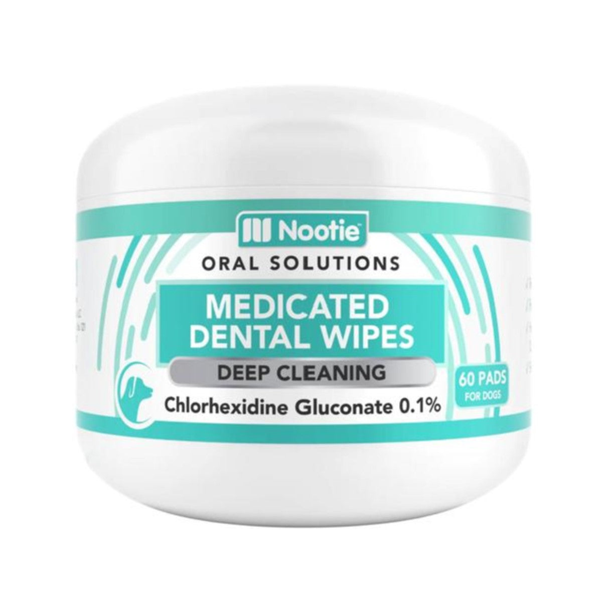 Nootie Medicated Dental Wipes 60ct