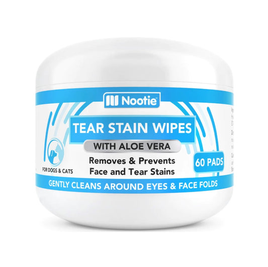Nootie Tear Stain Wipes 60ct
