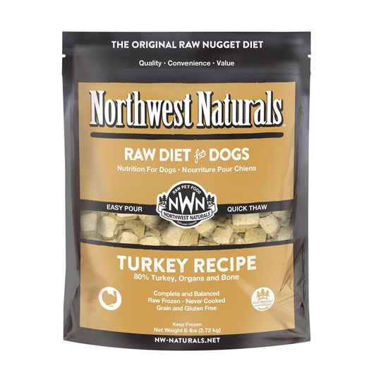 Turkey Frozen Nuggets 6# Northwest Naturals