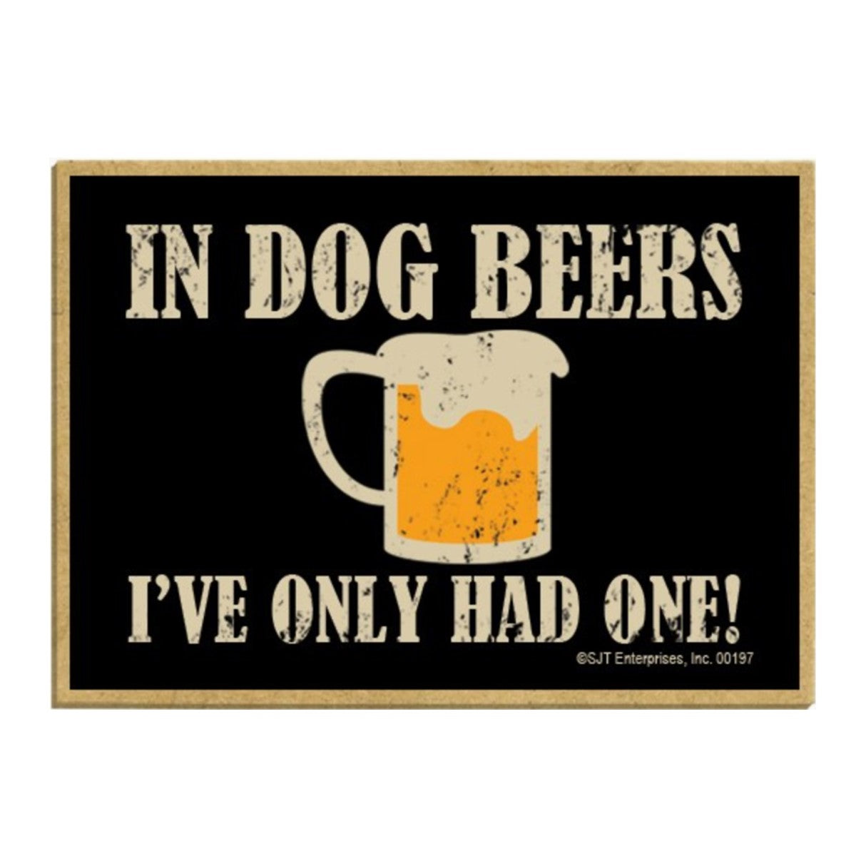 In Dog Beers Magnet