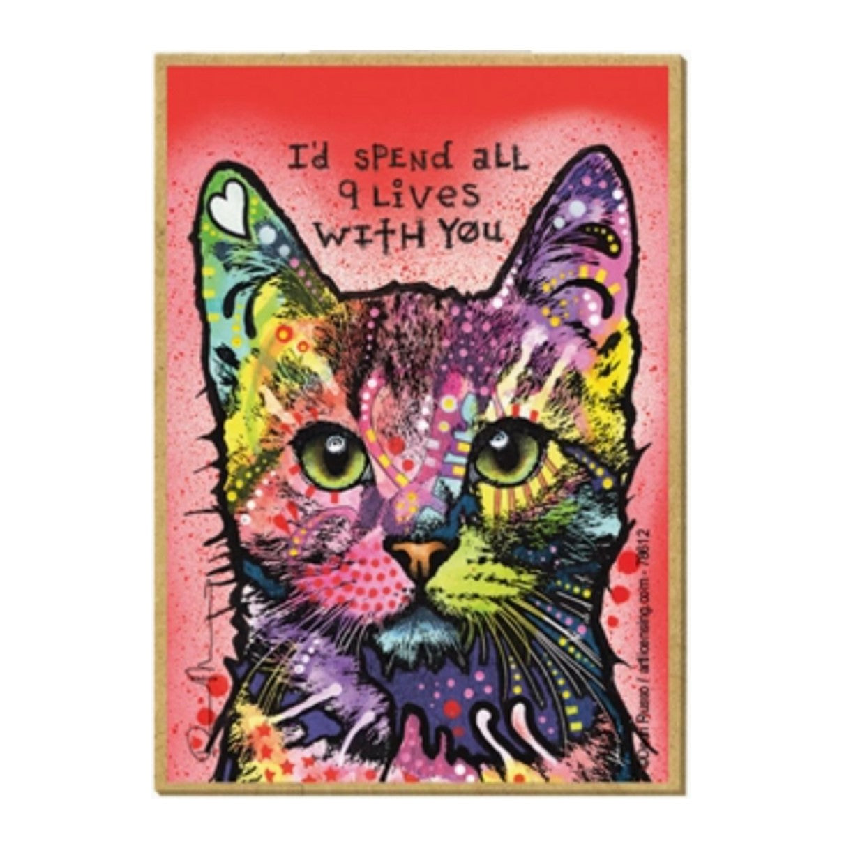 I'd Spend All 9 Lives (Dean Russo) Magnet