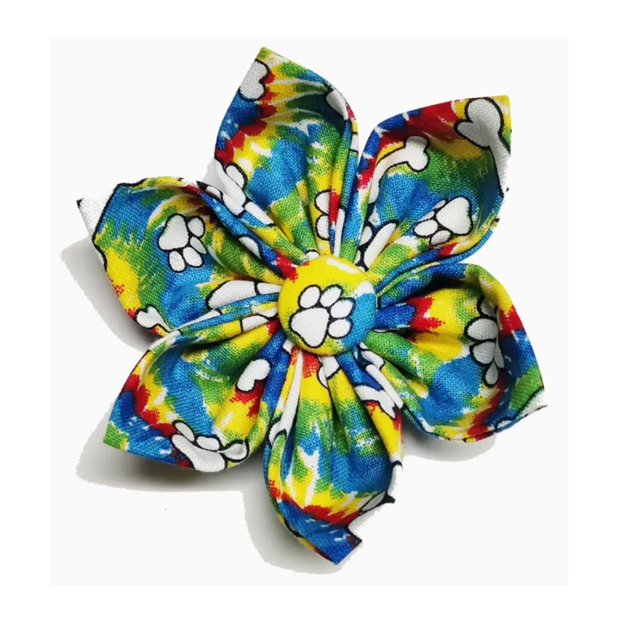 Charlotte's Tie Dye Collar Flower