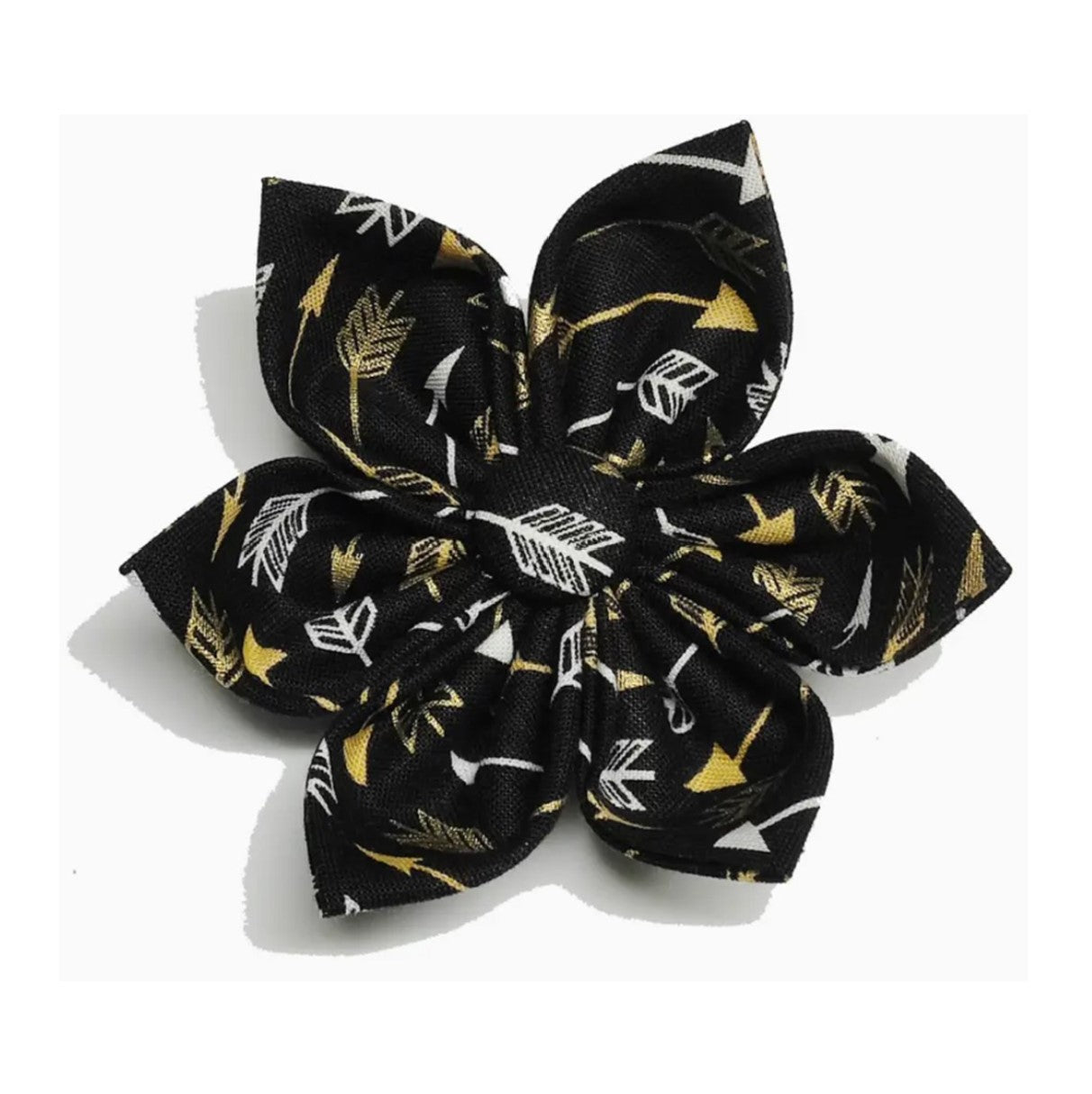 Charlotte's Black Arrows Collar Flower