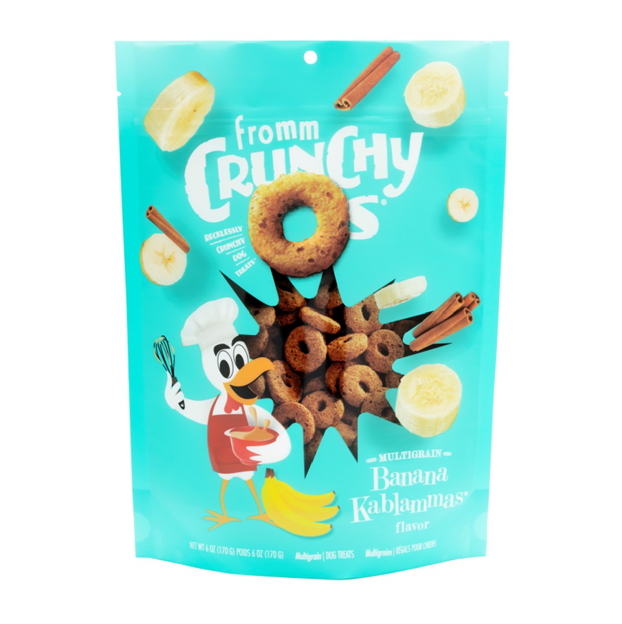 Fromm Crunchy Os Banana 6oz