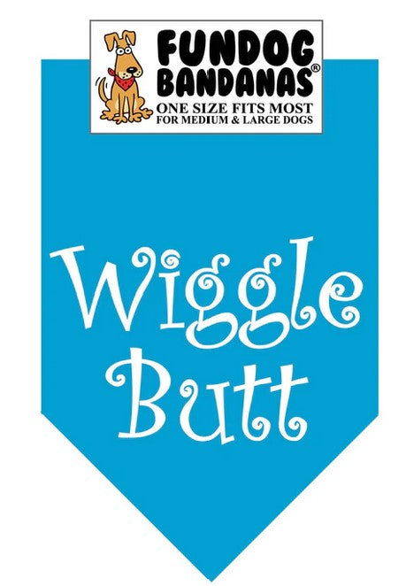 FunDog Wiggle Butt Bandana - 2 Sizes, Several Colors